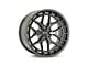 Vossen HFX1 Super Deep Matte Gunmetal 6-Lug Wheel; 20x10; -18mm Offset (04-08 F-150)