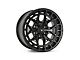 Vossen HFX1 Super Deep Satin Black 6-Lug Wheel; 17x9; 0mm Offset (04-08 F-150)