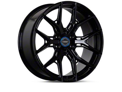 Vossen HF6-4 Gloss Black 6-Lug Wheel; 20x9.5; 30mm Offset (07-13 Sierra 1500)