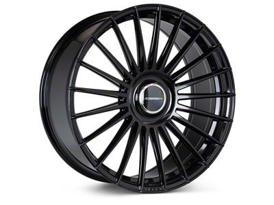 Vossen HF-8 Gloss Black 6-Lug Wheel; 26x10; 25mm Offset (07-13 Silverado 1500)