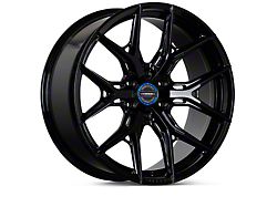 Vossen HF6-4 Gloss Black 6-Lug Wheel; 20x9.5; 30mm Offset (07-13 Silverado 1500)