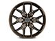 Vossen HF6-4 Terra Bronze 6-Lug Wheel; 20x9.5; 15mm Offset (07-13 Silverado 1500)