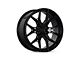 Vossen HF64 Super Deep Gloss Black 6-Lug Wheel; 17x9; 0mm Offset (07-13 Silverado 1500)