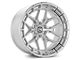 Vossen HFX1 Deep Silver Polished 6-Lug Wheel; 20x9.5; 15mm Offset (07-13 Silverado 1500)