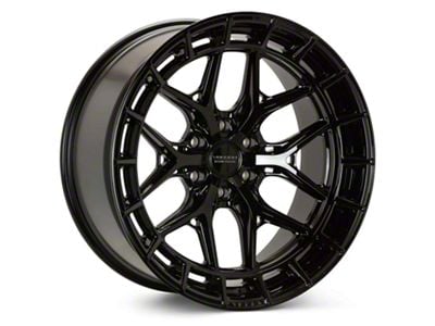 Vossen HFX1 Super Deep Gloss Black 6-Lug Wheel; 18x9; 0mm Offset (07-13 Silverado 1500)