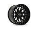 Vossen HFX1 Super Deep Satin Black 8-Lug Wheel; 22x10; -18mm Offset (11-14 Silverado 2500 HD)