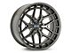 Vossen HFX1 Super Deep Matte Gunmetal 6-Lug Wheel; 17x9; 0mm Offset (07-14 Tahoe)