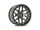 Vossen HFX1 Super Deep Matte Gunmetal 6-Lug Wheel; 22x10; -18mm Offset (07-14 Tahoe)