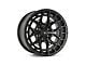 Vossen HFX1 Super Deep Satin Black 6-Lug Wheel; 17x9; 0mm Offset (07-14 Tahoe)