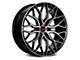 Vossen HF6-3 Brushed Gloss Black 6-Lug Wheel; 20x9.5; 15mm Offset (07-14 Yukon)