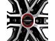 Vossen HF6-3 Brushed Gloss Black 6-Lug Wheel; 20x9.5; 15mm Offset (07-14 Yukon)