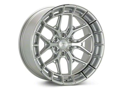 Vossen HFX1 Super Deep Silver Polished 6-Lug Wheel; 17x9; 0mm Offset (07-14 Yukon)