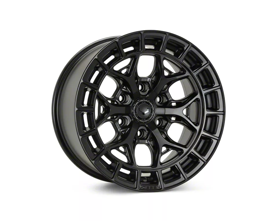 Vossen F-150 HFX1 Super Deep Satin Black 6-Lug Wheel; 17x9; 0mm Offset ...