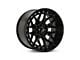 Vossen HFX1 Super Deep Gloss Black 8-Lug Wheel; 24x12; -44mm Offset (11-16 F-250 Super Duty)