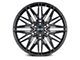 Vossen HF6-5 Matte Gunmetal 6-Lug Wheel; 20x9.5; 15mm Offset (14-18 Silverado 1500)