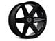 Vossen HF6-2 Gloss Black 6-Lug Wheel; 20x9.5; 15mm Offset (15-20 F-150)