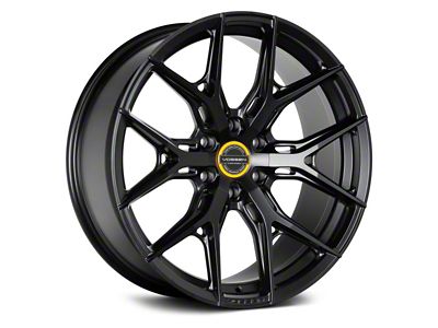 Vossen HF6-4 Satin Black 6-Lug Wheel; 20x9.5; 15mm Offset (15-20 F-150)