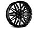 Vossen HF6-5 Gloss Black 6-Lug Wheel; 20x10; -18mm Offset (15-20 F-150)