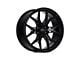 Vossen HF64 Super Deep Satin Black 6-Lug Wheel; 17x9; 0mm Offset (15-20 F-150)