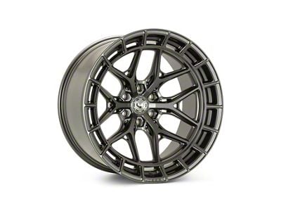 Vossen HFX-1 Ultra Deep Matte Gunmetal 6-Lug Wheel; 22x12; -44mm Offset (15-20 F-150)