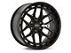 Vossen HFX1 Deep Satin Black 6-Lug Wheel; 20x9.5; 15mm Offset (15-20 F-150)