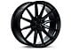 Vossen HF6-1 Gloss Black 6-Lug Wheel; 20x9.5; 15mm Offset (15-20 Tahoe)