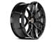 Vossen HF6-4 Gloss Black 6-Lug Wheel; 20x9.5; 15mm Offset (15-20 Yukon)