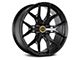 Vossen HF6-4 Satin Black 6-Lug Wheel; 22x12; -44mm Offset (15-20 Yukon)