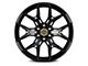 Vossen HF6-4 Satin Black 6-Lug Wheel; 22x12; -44mm Offset (15-20 Yukon)