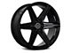 Vossen HF6-2 Gloss Black 6-Lug Wheel; 20x9.5; 15mm Offset (21-24 F-150)