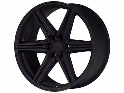 Vossen HF6-2 Satin Black 6-Lug Wheel; 20x9.5; 15mm Offset (21-24 F-150)