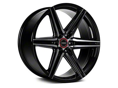 Vossen HF6-2 Tinted Gloss Black 6-Lug Wheel; 20x9.5; 15mm Offset (21-24 F-150)