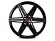 Vossen HF6-2 Tinted Gloss Black 6-Lug Wheel; 20x9.5; 15mm Offset (21-24 F-150)