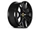 Vossen HF6-4 Satin Black 6-Lug Wheel; 20x9.5; 15mm Offset (21-24 F-150)