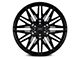 Vossen HF6-5 Satin Black 6-Lug Wheel; 20x9.5; 15mm Offset (21-24 F-150)