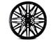 Vossen HF6-5 Tinted Gloss Black 6-Lug Wheel; 20x10; -18mm Offset (21-24 F-150)