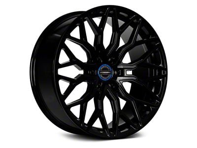 Vossen HF6-3 Gloss Black 6-Lug Wheel; 20x9.5; 15mm Offset (24-25 Ranger)