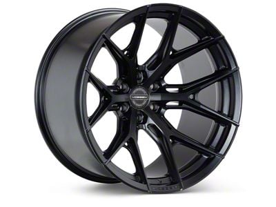 Vossen HF6-4 Satin Black 6-Lug Wheel; 20x9.5; 30mm Offset (23-25 Canyon)