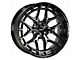 Vossen HFX1 Deep Tinted Gloss Black 6-Lug Wheel; 20x9.5; 15mm Offset (23-24 Canyon)
