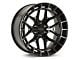 Vossen HFX1 Super Deep Tinted Gloss Black 6-Lug Wheel; 17x9; 0mm Offset (23-25 Canyon)