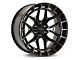 Vossen HFX1 Super Deep Tinted Gloss Black 6-Lug Wheel; 18x9; 0mm Offset (23-25 Canyon)