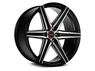 Vossen HF6-2 Brushed Matte Black 6-Lug Wheel; 20x9.5; 15mm Offset (23-25 Colorado)