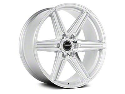 Vossen HF6-2 Silver Polished 6-Lug Wheel; 20x9.5; 15mm Offset (23-25 Colorado)