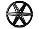 Vossen HF6-2 Tinted Gloss Black 6-Lug Wheel; 20x9.5; 15mm Offset (09-14 F-150)