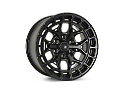 Vossen HFX1 Super Deep Satin Black 6-Lug Wheel; 18x9; 0mm Offset (21-25 F-150)