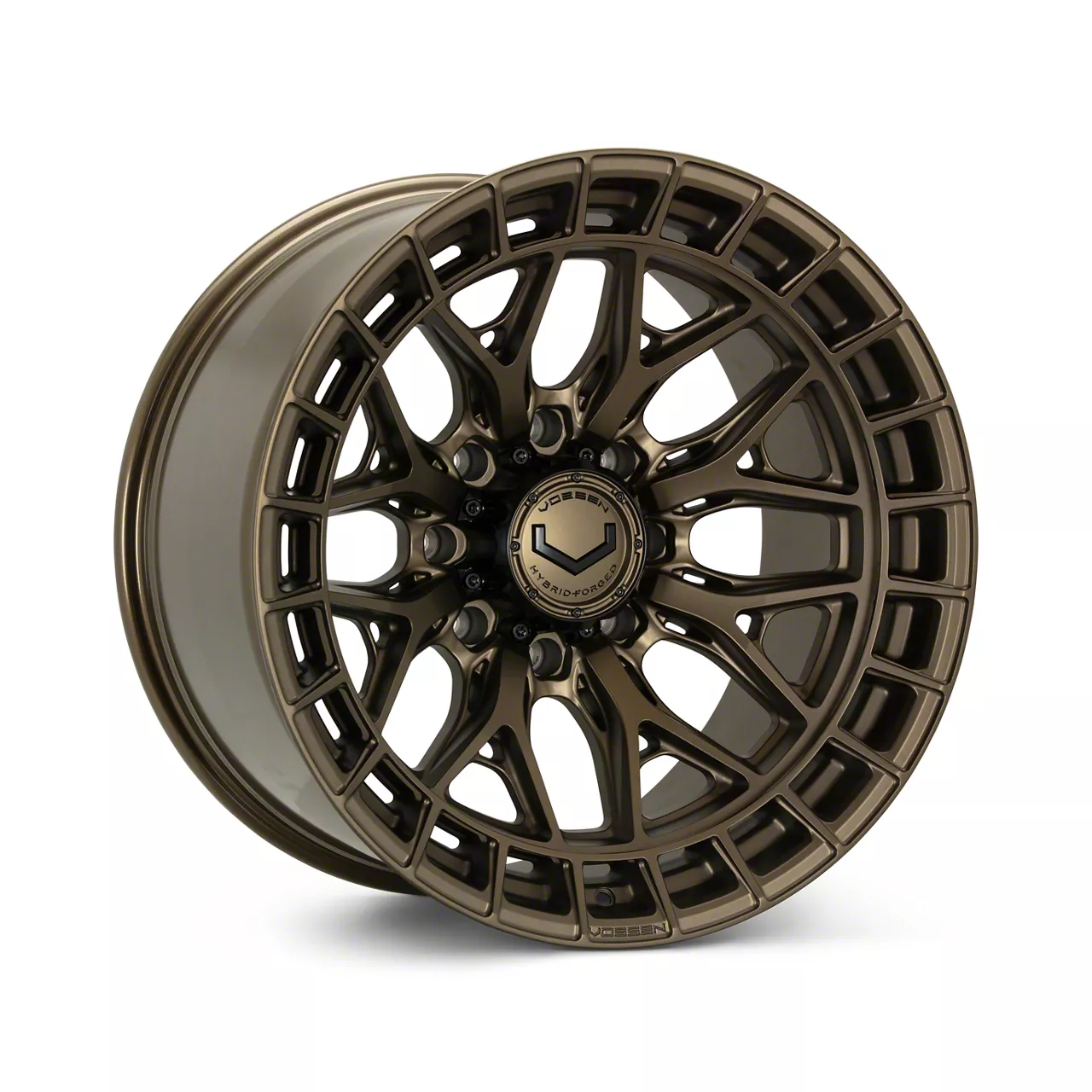 Vossen F-250 Super Duty HFX1 Super Deep Terra Bronze 8-Lug Wheel; 24x12 ...