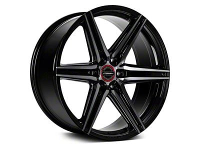 Vossen HF6-2 Tinted Gloss Black 6-Lug Wheel; 20x9.5; 15mm Offset (19-25 RAM 1500)