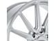 Vossen HF6-1 Silver Polished 6-Lug Wheel; 20x9.5; 15mm Offset (19-24 Silverado 1500)