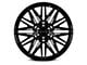 Vossen HF6-5 Gloss Black 6-Lug Wheel; 20x9.5; 15mm Offset (21-24 Tahoe)