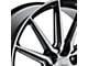 Vossen HF6-1 Brushed Matte Black 6-Lug Wheel; 20x9.5; 15mm Offset (21-24 Yukon)